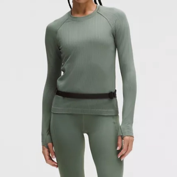 LULULEMON- Rest Less Variegated Ribbed Pullover.NWOT. - Picture 3 of 8